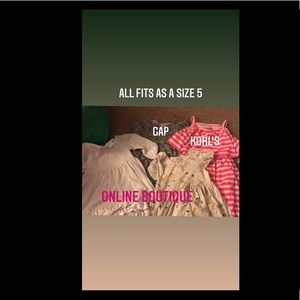 Size 5t dress bundle